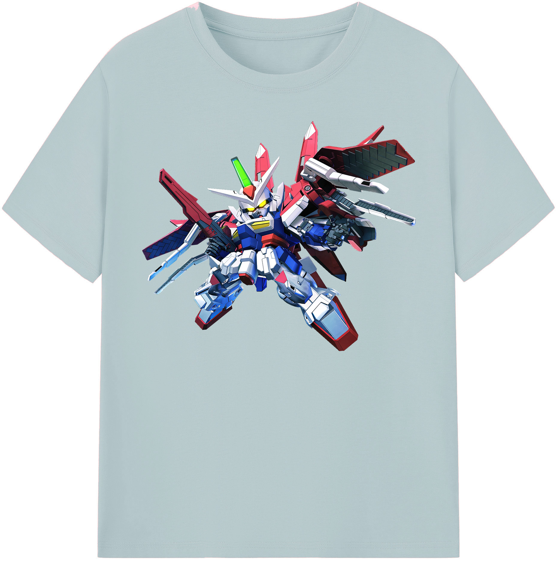 （画像用） 機動戦士ガンダム Mobile Suit Gundam 綿100％半袖Tシャツ（フロントプリント）